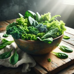 greens and oral health
